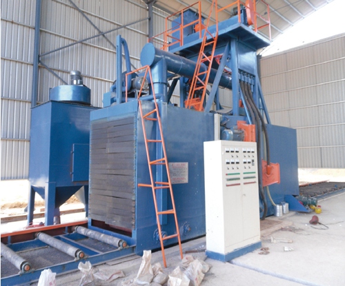 Steel shot blasting machine series